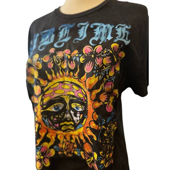 Sublime 90's Y2K Punk Rock Black Vintage Washed Tee, NWOT, Unisex, Size Small - Picture 2 of 5